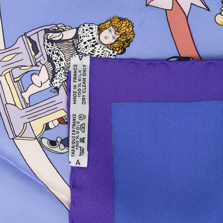 Hermès, scarf, "Hello-Dolly".