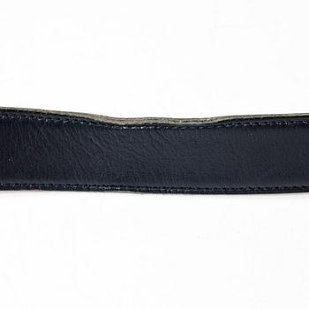 Hermès, Belt, 2 pieces with a buckle.