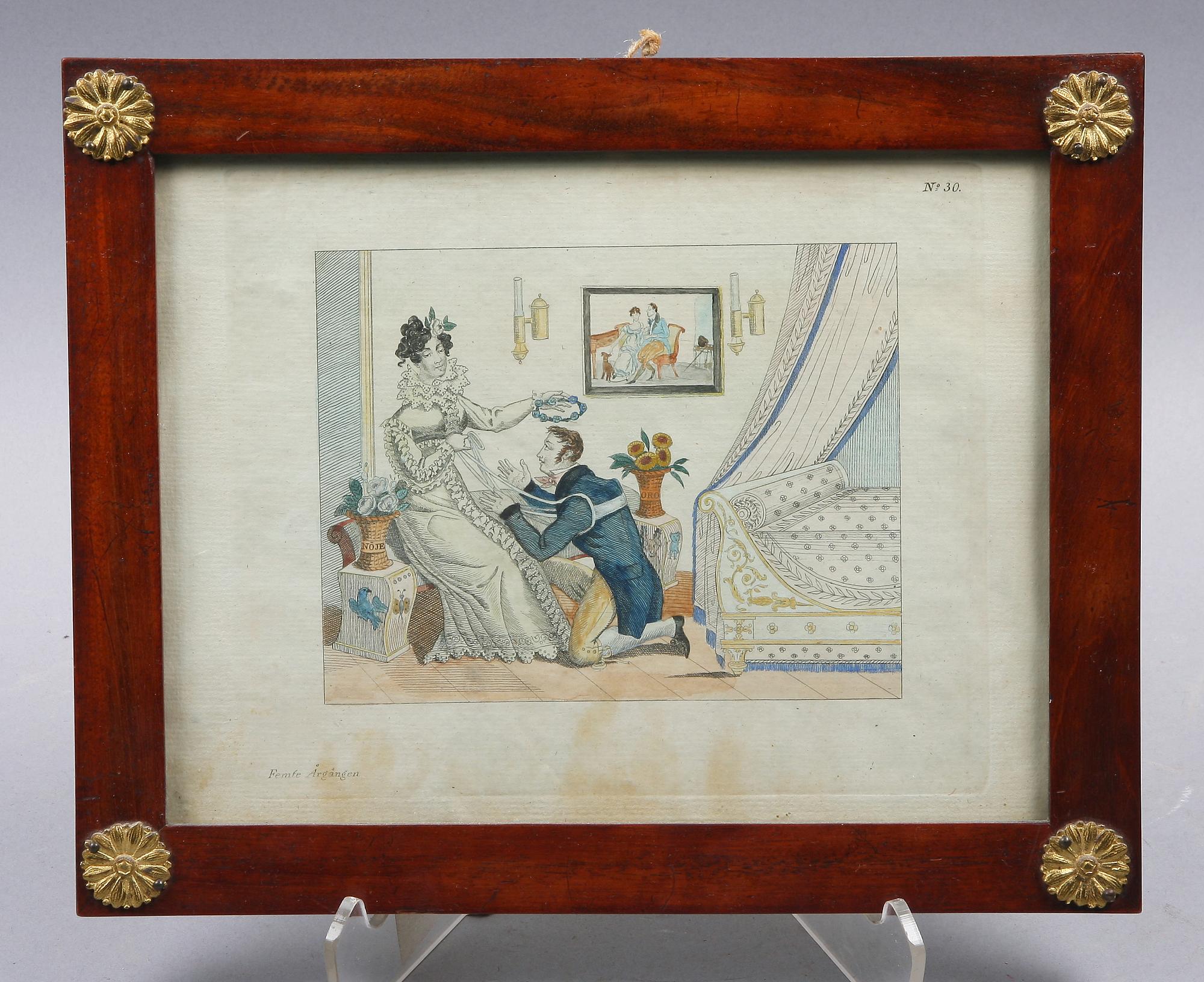 KOPPARSTICK, 1800-talets första hälft.