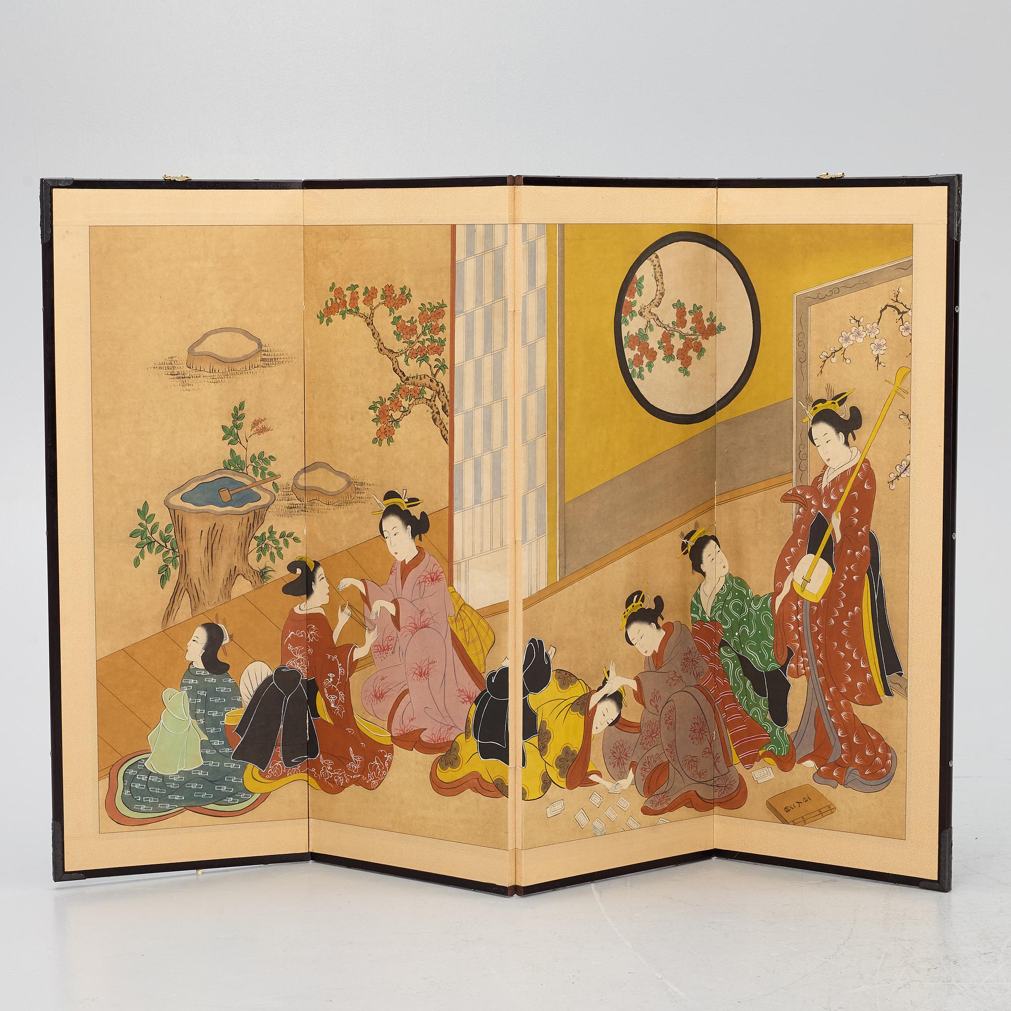 Screen, Japan, second half of the 20th century.