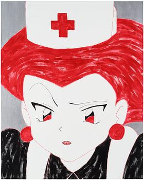 Michael Pybus, "Nurse Painting".