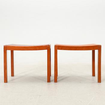 A pair of 1950s stools, Denmark.