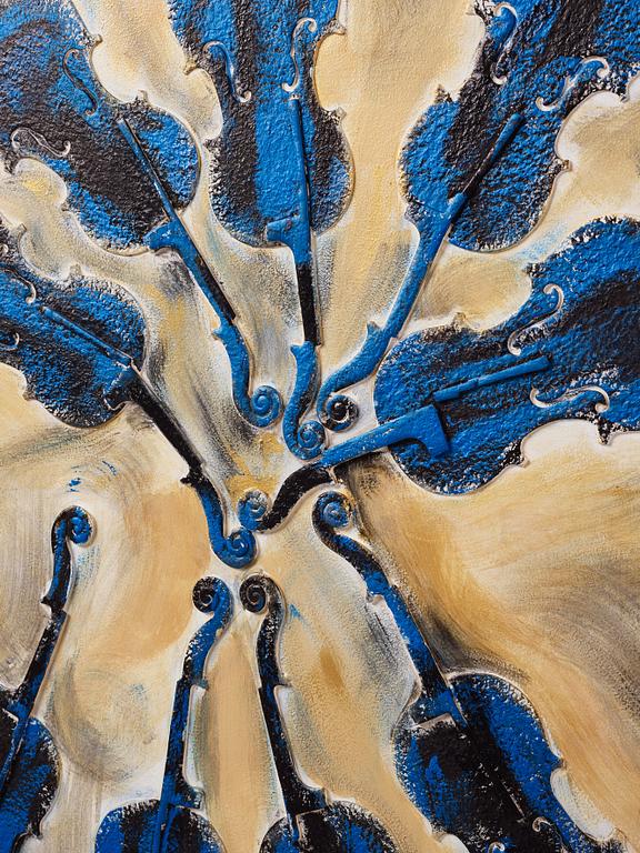 Arman (Armand Pierre Fernandez), ”Blue footprints”.