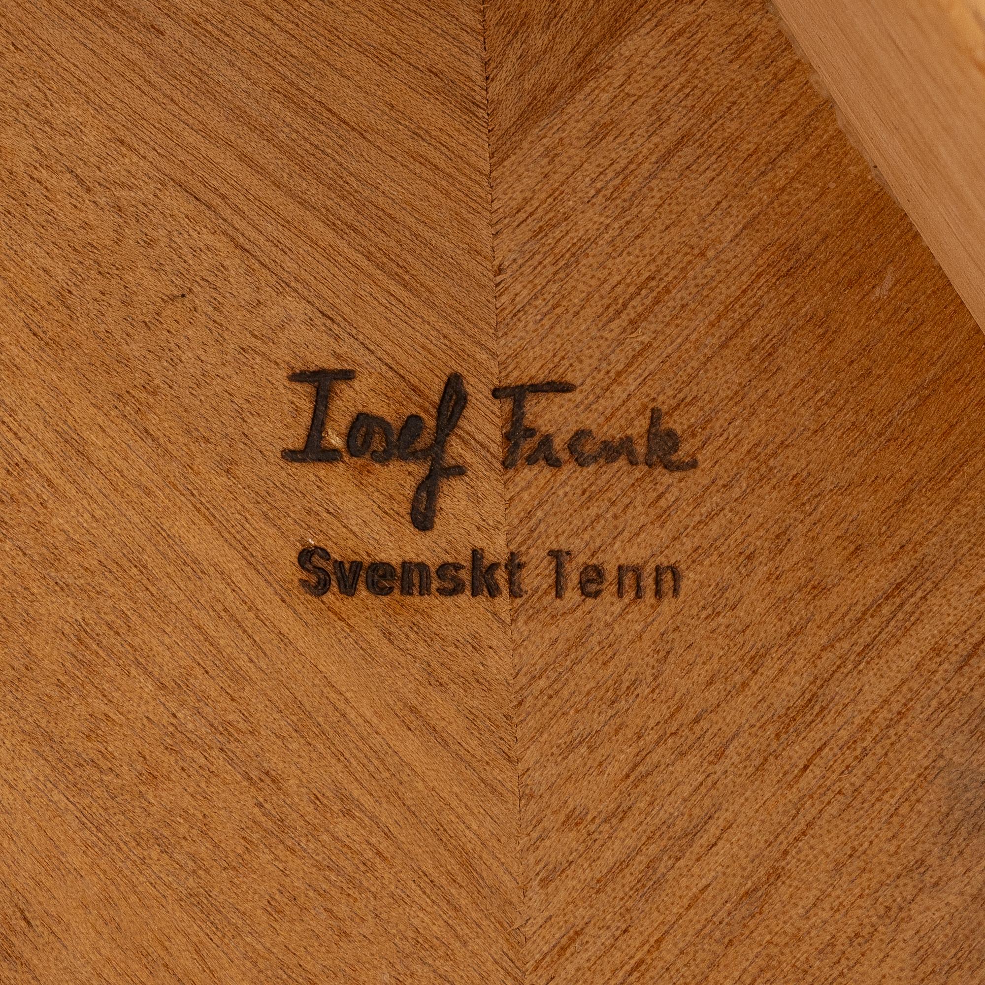 Josef Frank, coffee table, model 2139, Svenskt Tenn after 1985.