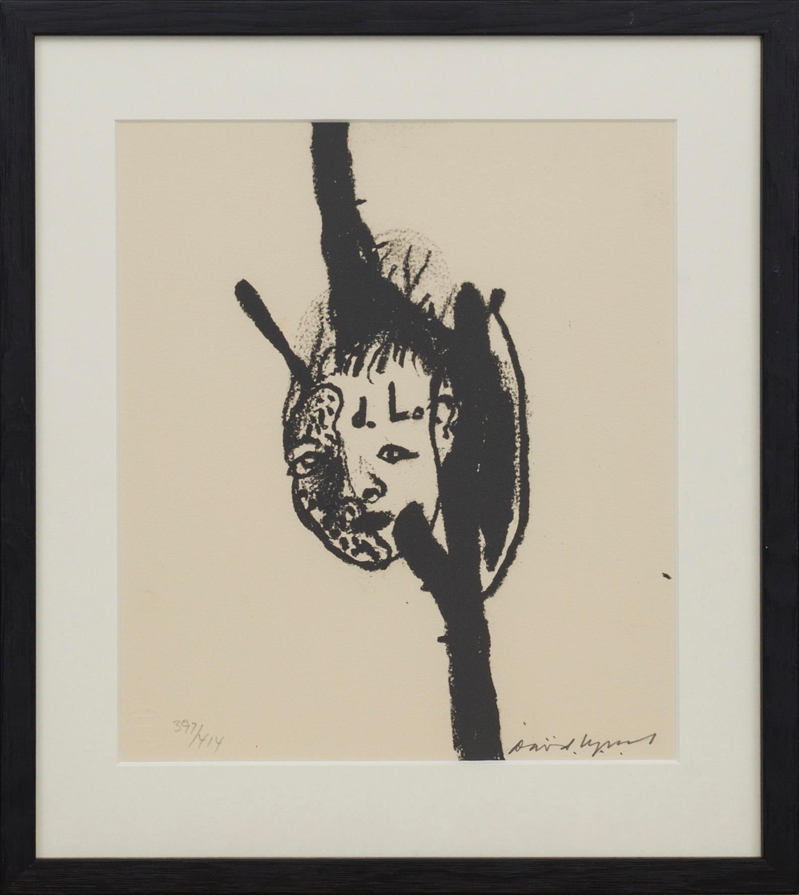 DAVID LYNCH, lithograph signed and numbered 397/414.