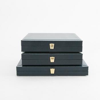 BESTICKSERVICE, 36 delar, silver. "Olga", GAB,  Eskilstuna, 1988/89.