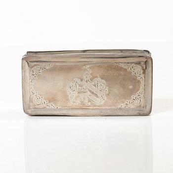 Silver, 5 pieces, Sweden 19th-20th century.