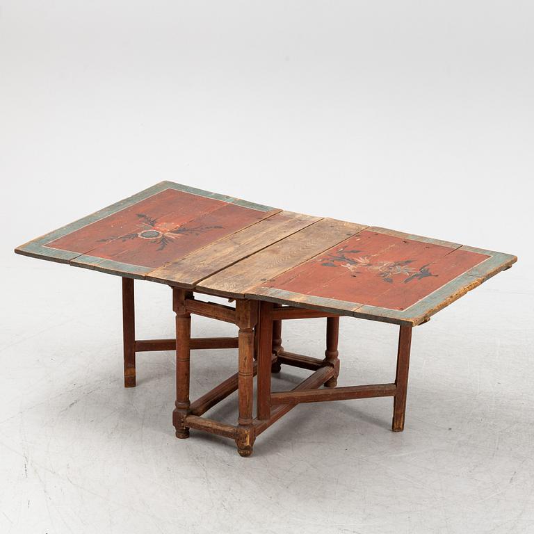 Slagbord, allmoge, troligen Hälsingland, 1700/1800-tal.