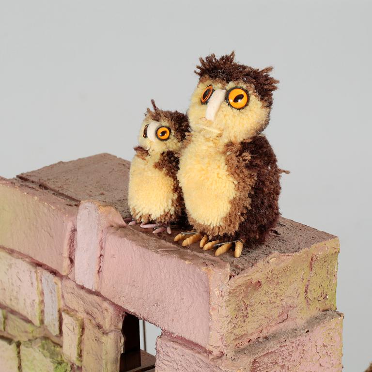STEIFF, butiksdisplay, omkring 1900-talets mitt/tredje kvartal.