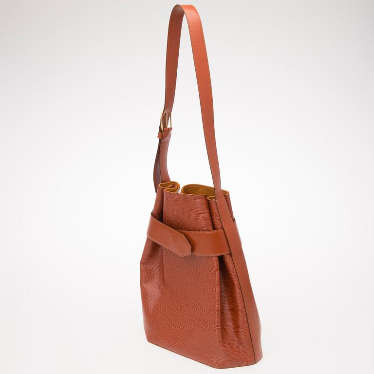 Epi Leather Sac D'Epaule GM Bag.