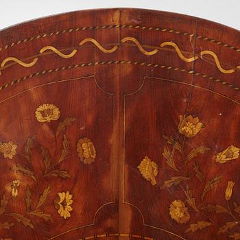 A six-piece Empire furniture suite, the Netherlands, first half of the 19th Century.