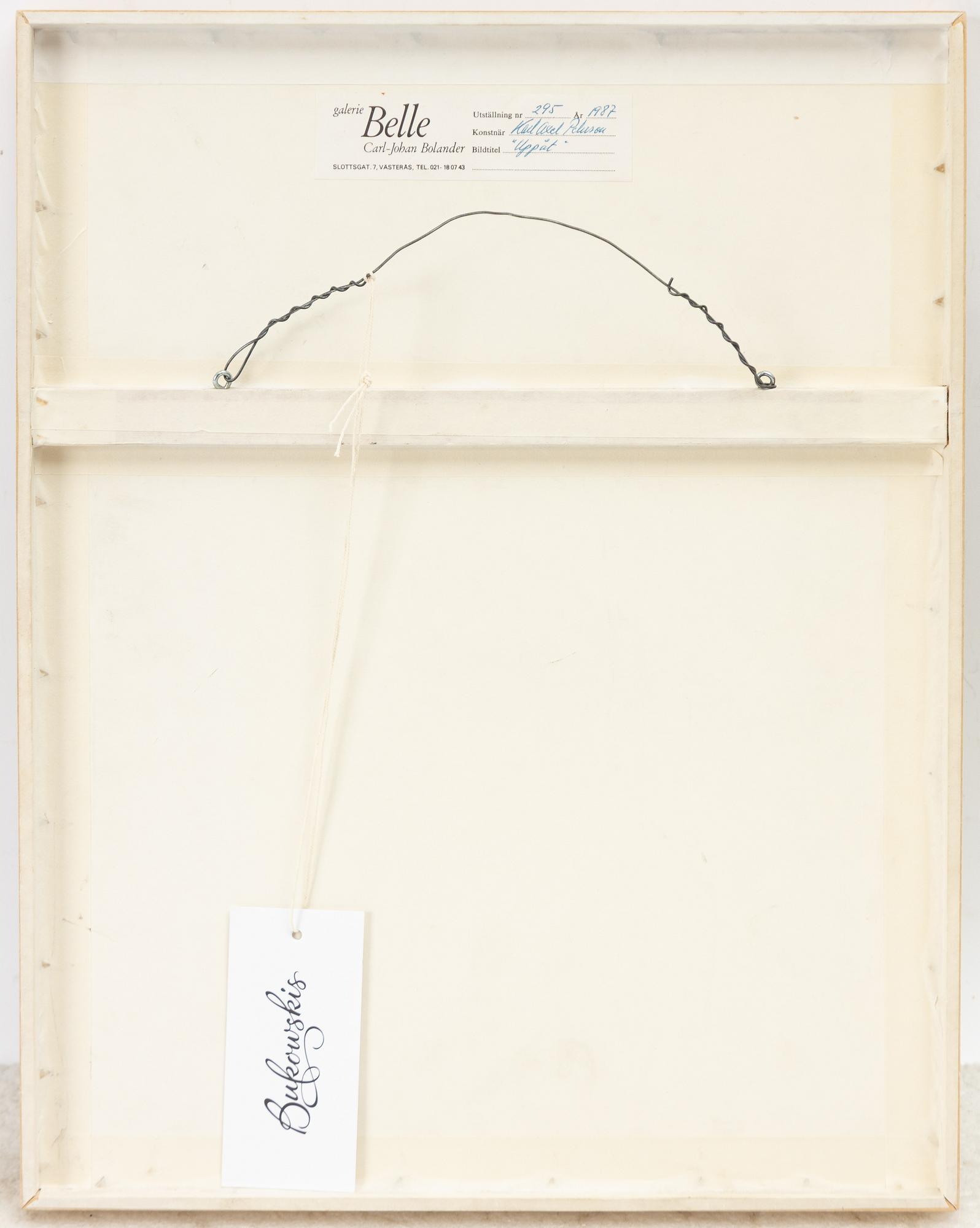 Karl Axel Pehrson, "Uppåt".