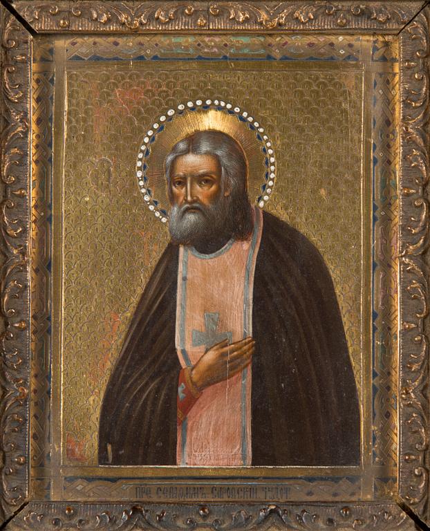 An early 20th century Russian icon.