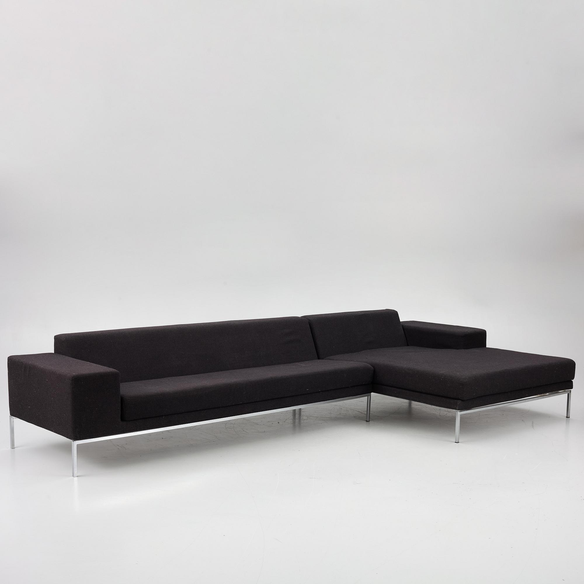 Eero Koivisto, a 'Hockney' sofa with divan, David Design, around 2000.