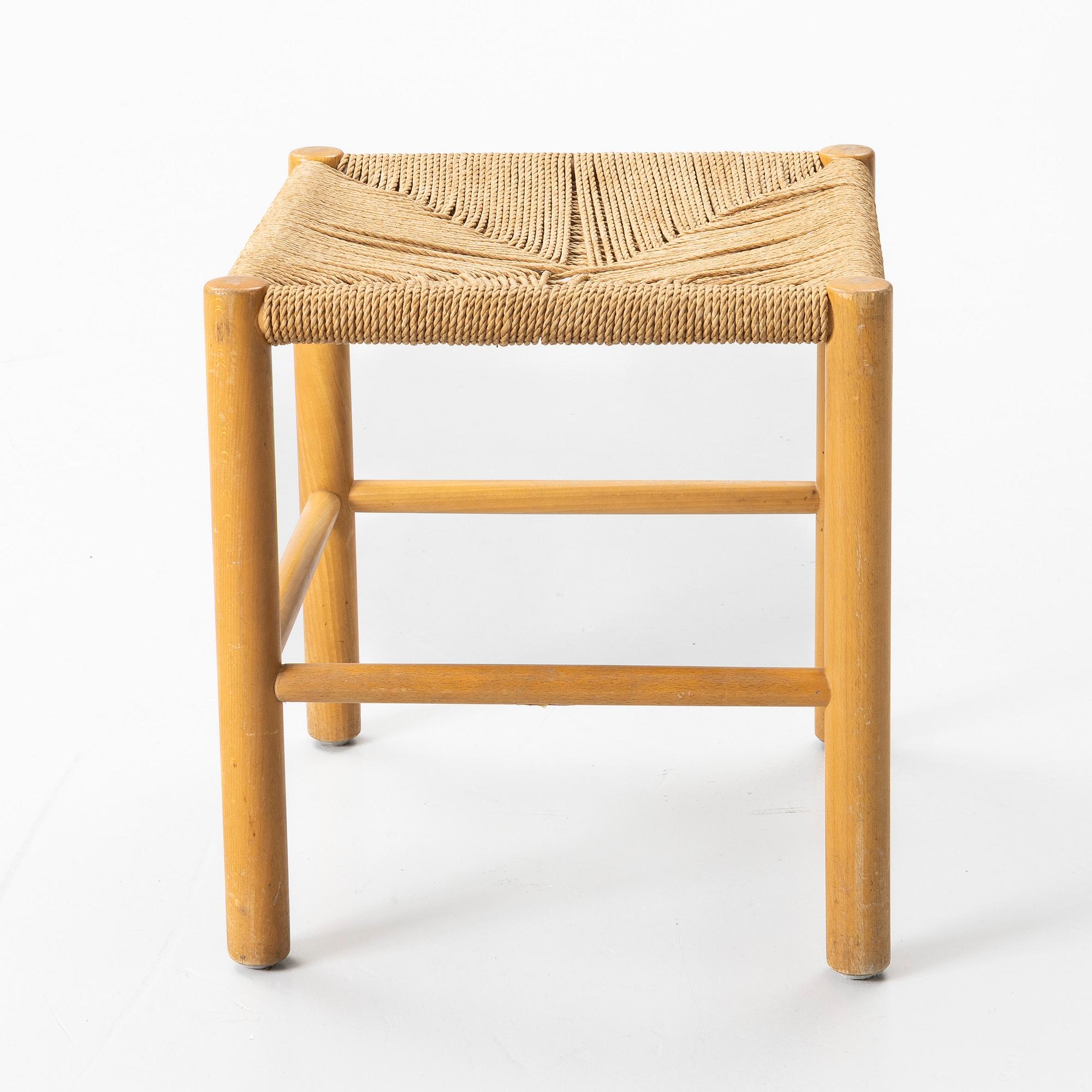 Fritz Hansen, a footstool, second half of the 20th century, Denmark.