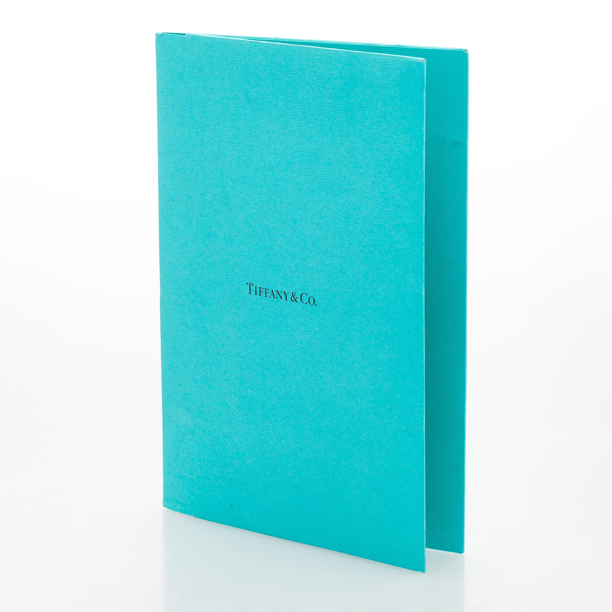 Tiffany & Co, a platinum ring with a brilliant-cut diamond 1.53 ct. With certificate.