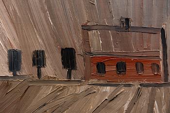 Eve Eriksson, oil on canvas, signed, dated.