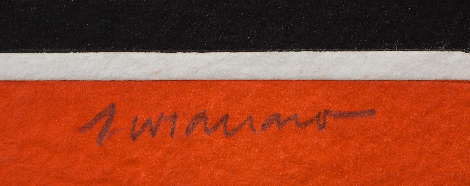 JAMES COIGNARD,  carborundumetsning, signerad och numrerad 45/60.