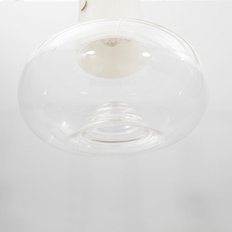 Olle Alberius, ceiling lamp, Orrefors, 1970s.