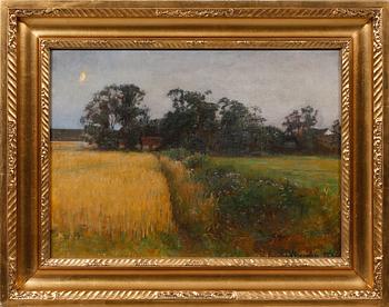 VIGGO JOHANSEN, olja på duk, signerad och daterad 1896.