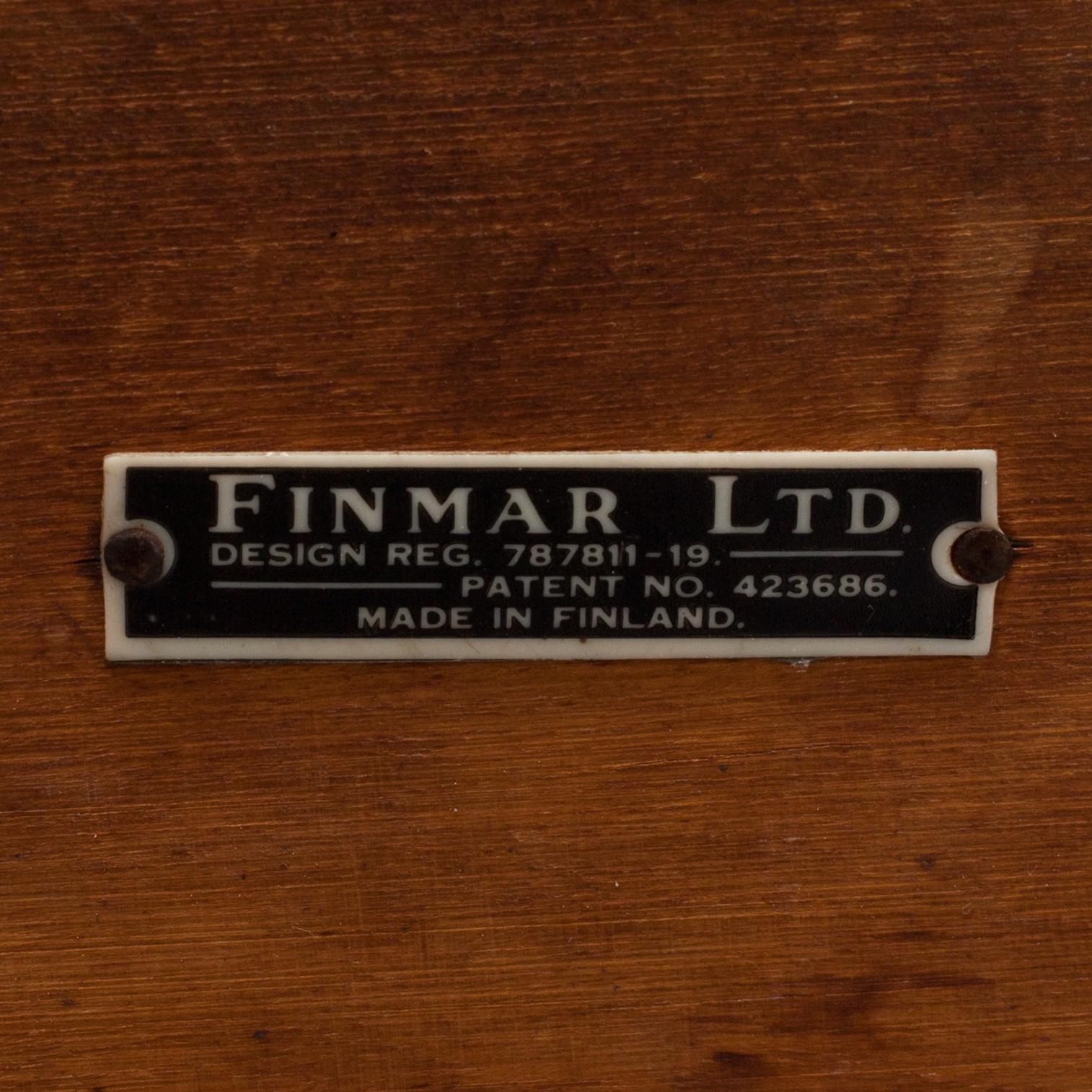 Alvar Aalto, pall, modell 60,O.Y. Huonekalu- ja Rakennustyötehdas A.B för återförsäljaren Finmar Ltd, England 1934-1939.