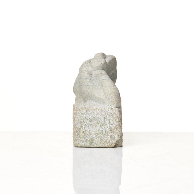 Eric Grate, skulptur, sten, signerad.