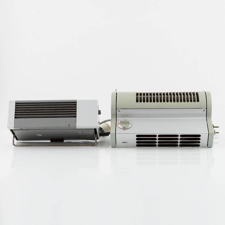 Dieter Rams, four fans, Braun.