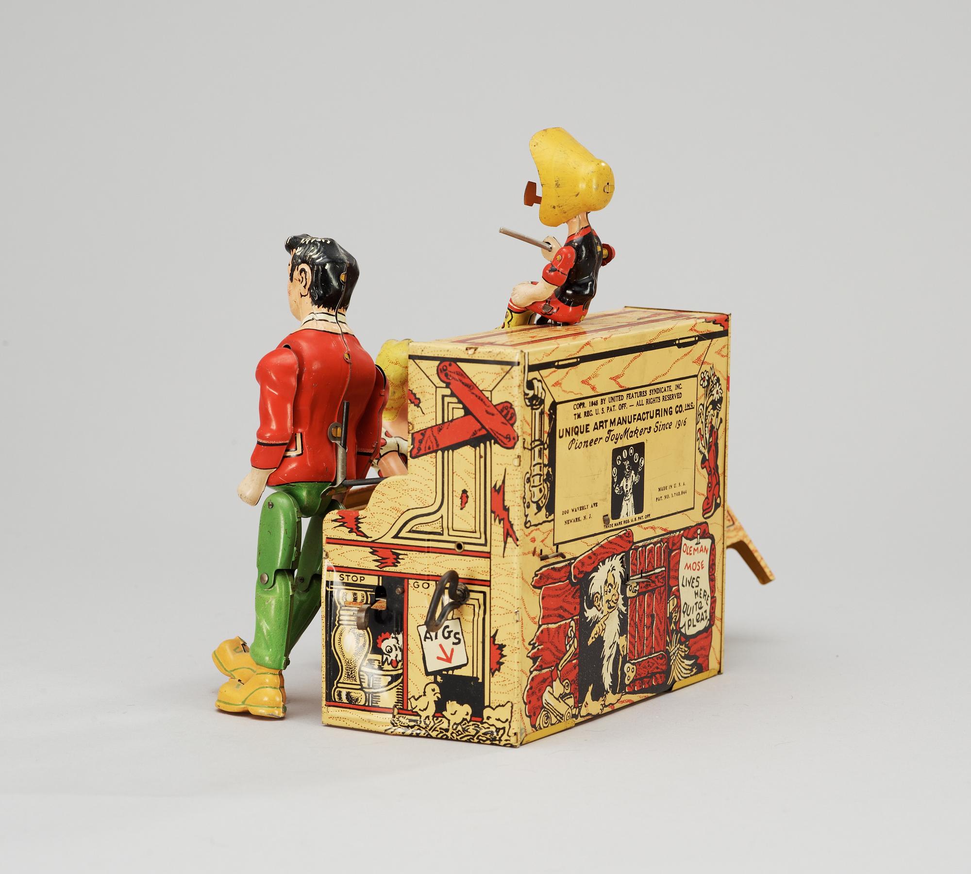 LI´L ABNER AND HIS DOGPATCH BAND. Unique art mfg. co. USA, 1940-tal.