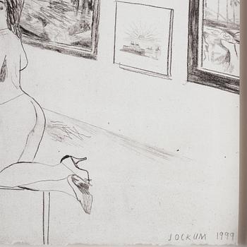 Jockum Nordström, lithograph, 1999, signed 11/140.