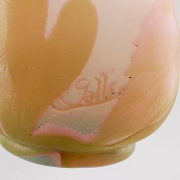 VAS, glas, jugend, Emile Gallé, Nancy, Frankrike, 1900-talets början.
