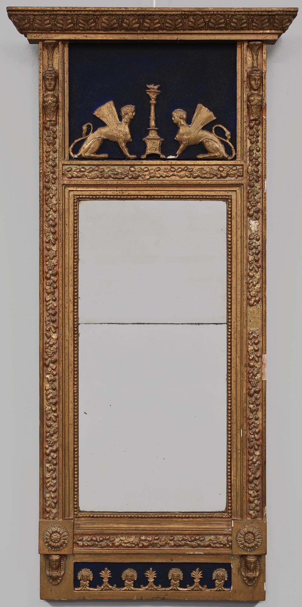 SPEGEL, Clas Eric Reding, Karlskrona, sengustaviansk, 1800-talets början.
