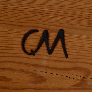 Carl Malmsten, A stained pine table, 20th century.