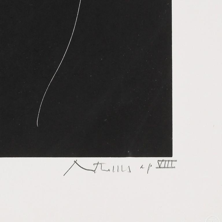 Robert Motherwell, "Soot-black stone #2".