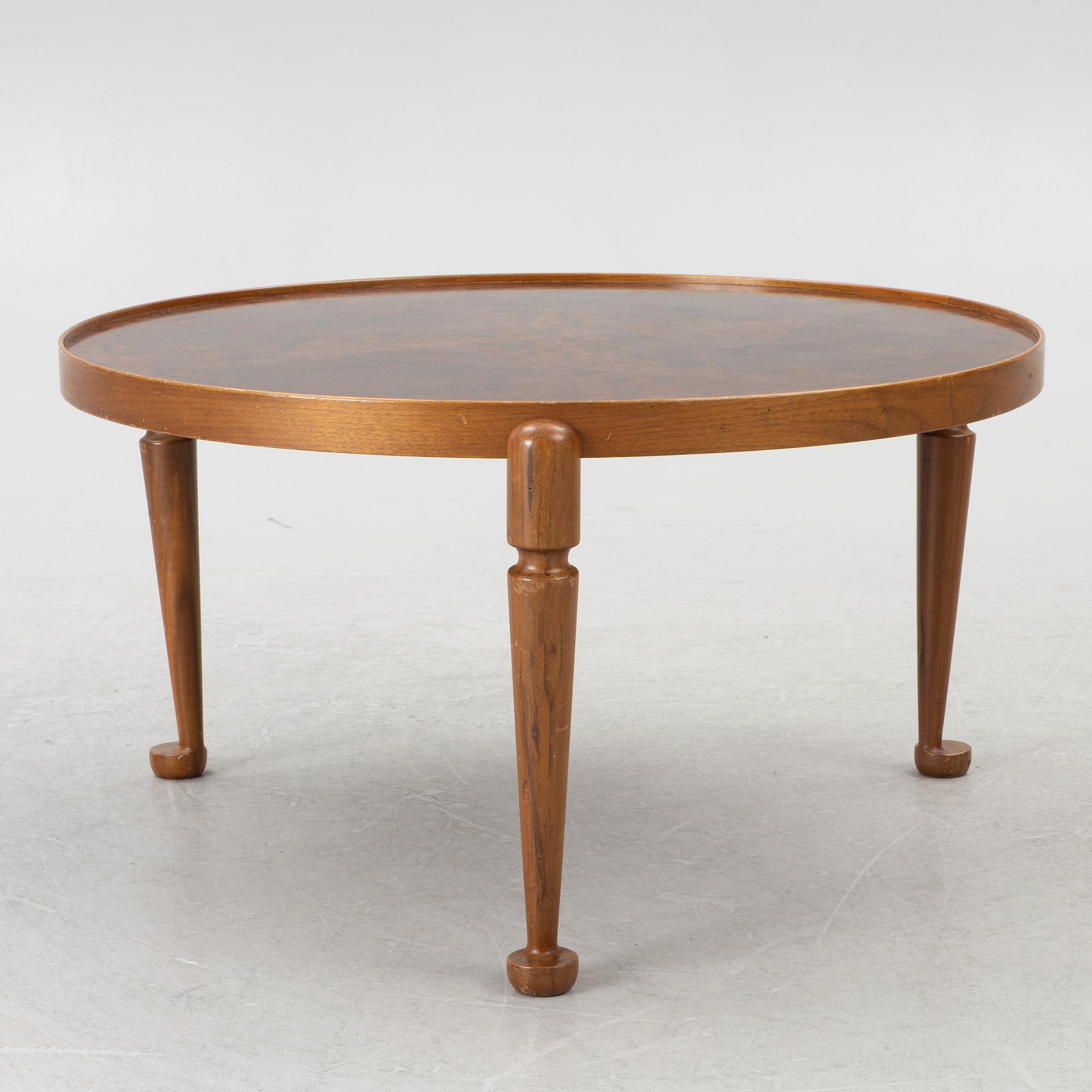 Josef Frank, soffbord, mindre variant av modell 2139, Firma Svenskt Tenn, före 1985.