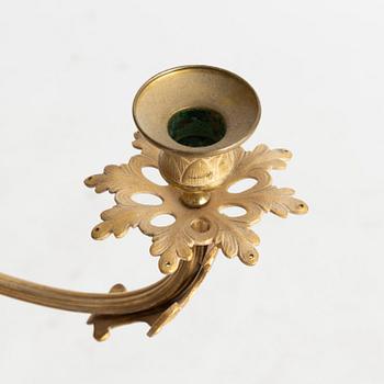 Ljuskrona, oscariansk, 1800-talets slut.