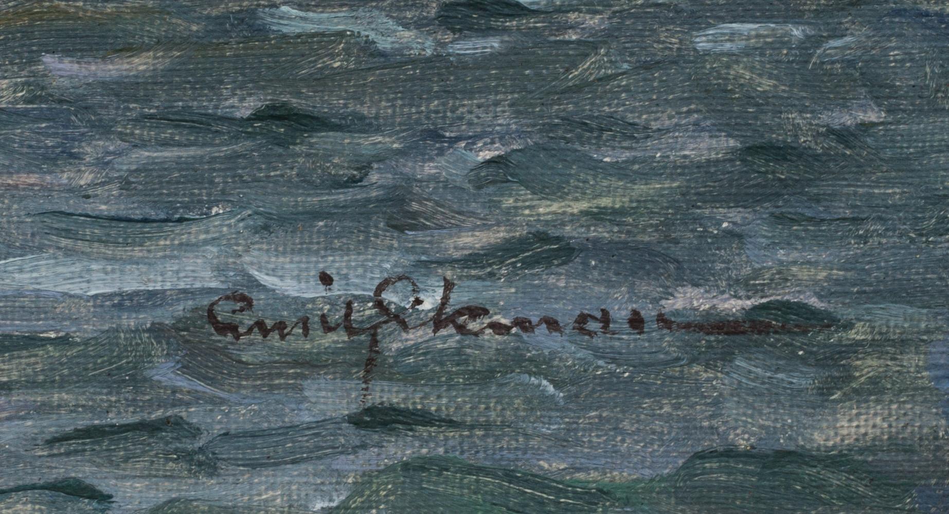 EMIL EKMAN, olja på duk, signerad.