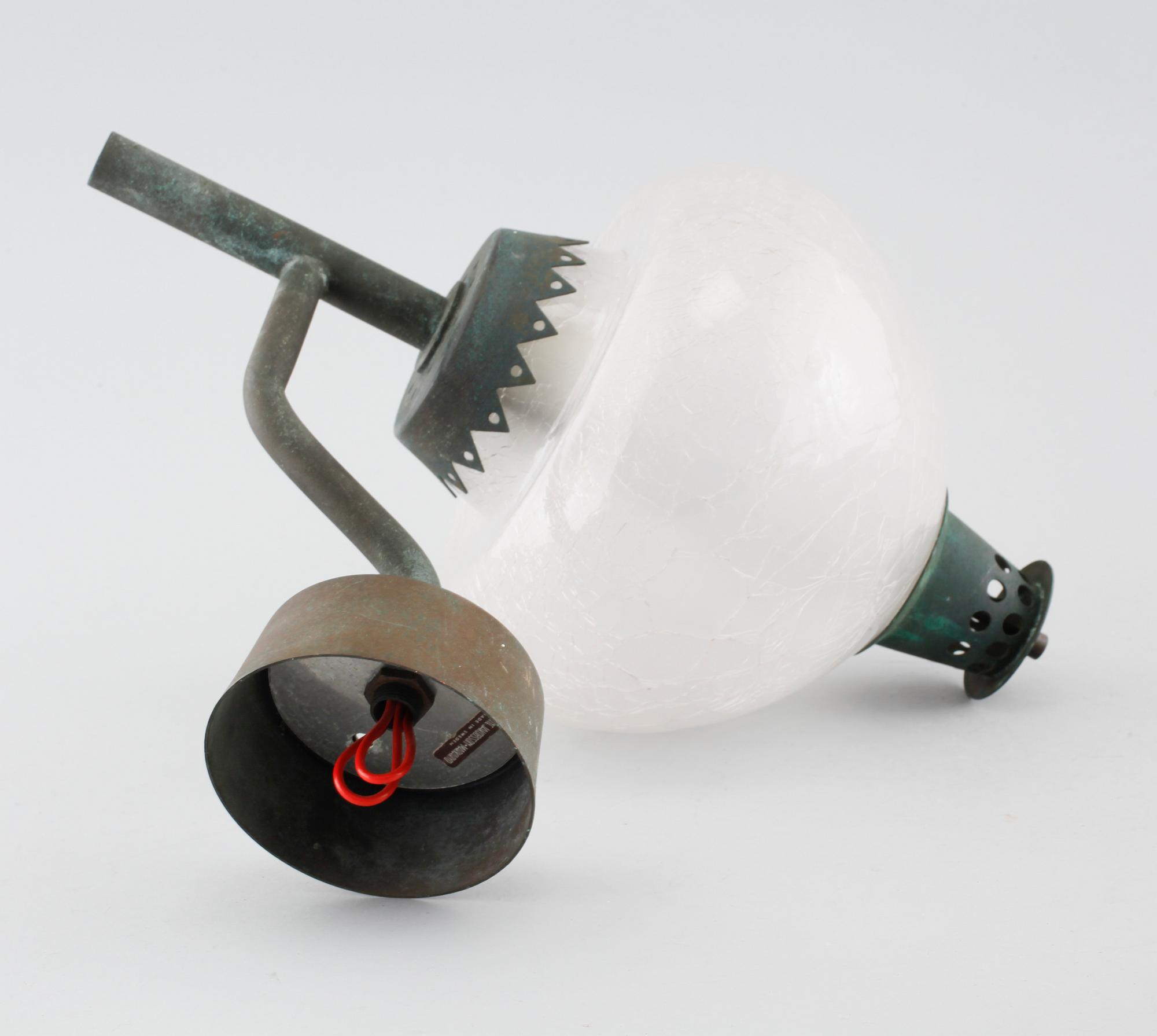 A wall lamp by Hans Agne Jakobsson for Markaryd, third quarter of the 20th century.