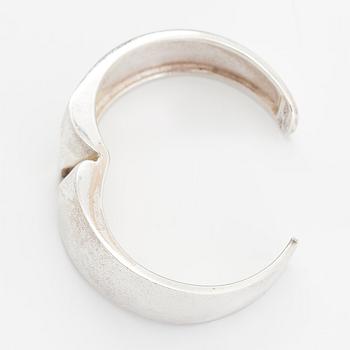 Björn Weckström, A sterling silver bracelet 'Darina'. Lapponia 1971.