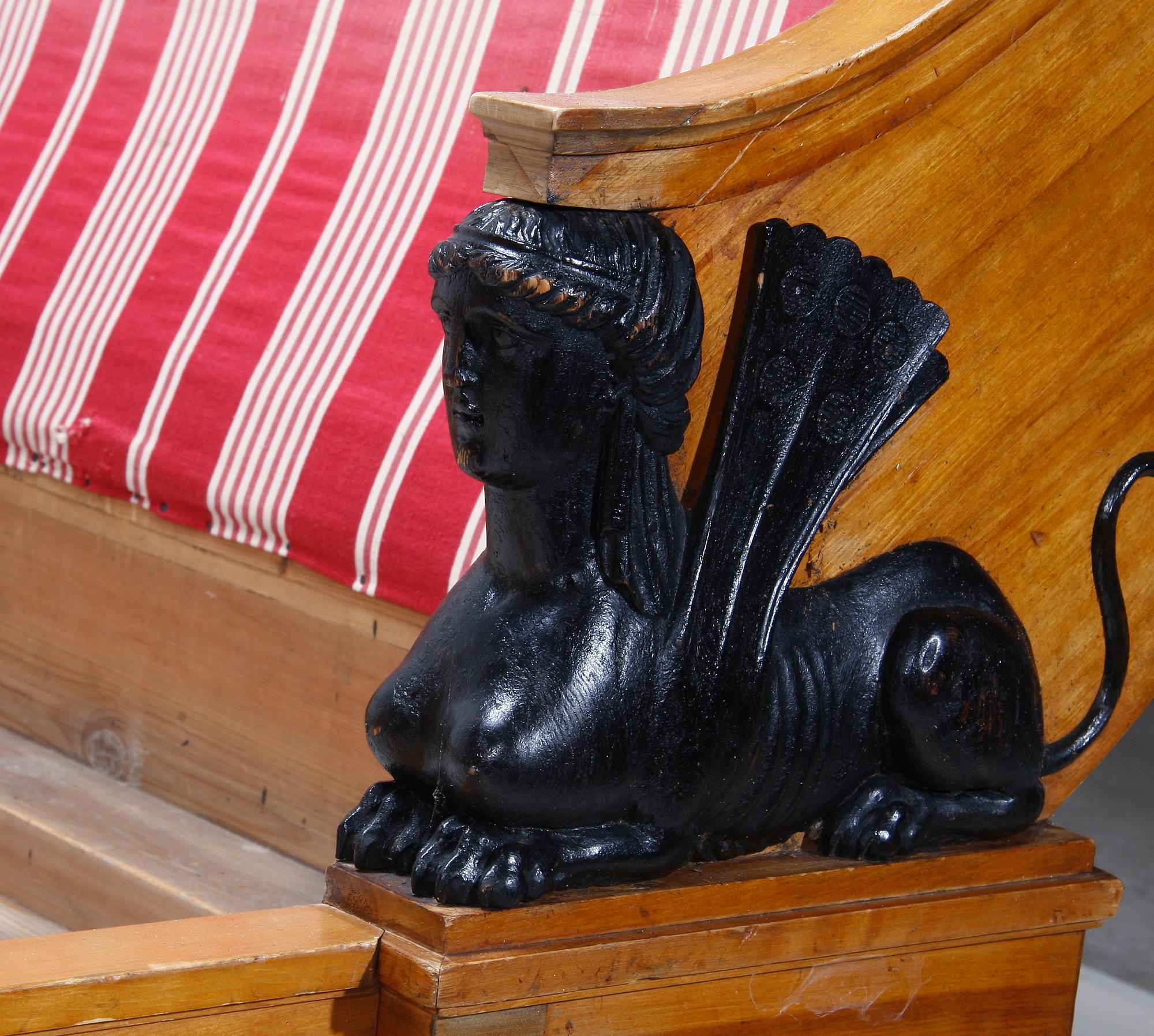 SÄNG, empire, 1800-talets första hälft.