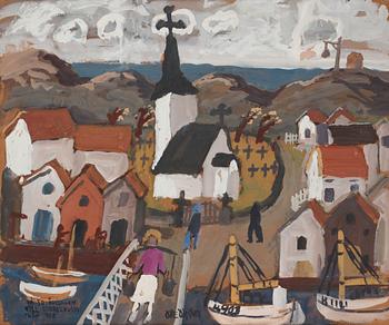 Olle Olsson-Hagalund, Motif from Gullholmen.