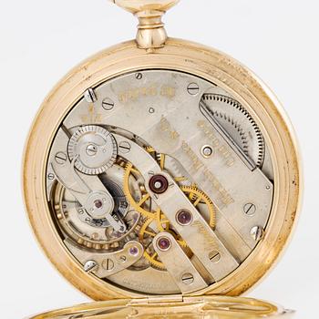 Fickur, 14K guld, Hyman Berg & Co, Chicago, 51,5 mm.