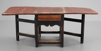 A Swedish 19th century gate-leg table.