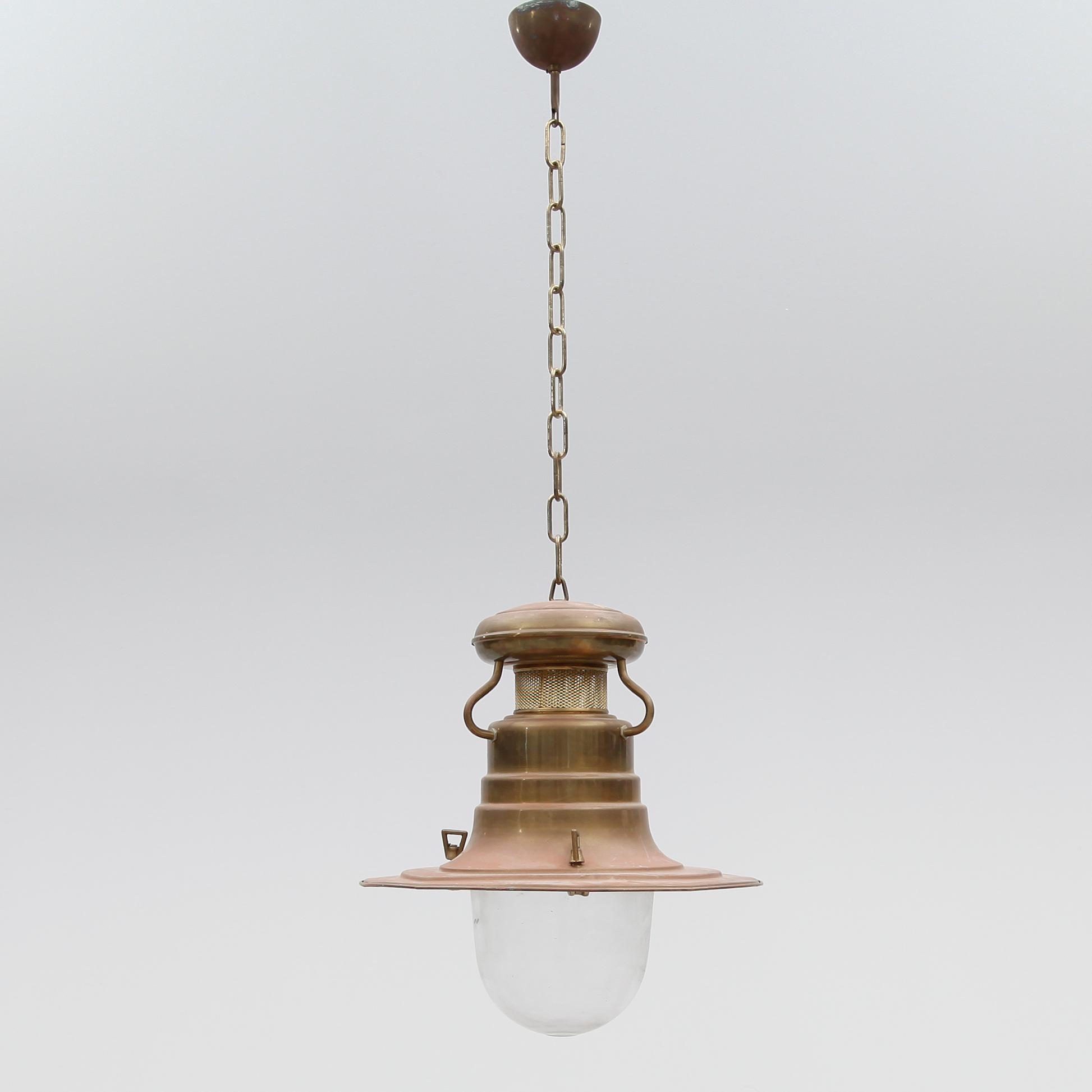 SKEPPSLAMPA, 1900-talets andra hälft.