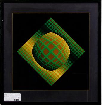 Victor Vasarely · VASARELY, VICTOR efter. Tryck/Affisch.