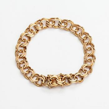 A 14K gold bracelet. Bismarck-koru, Helsinki 1975.