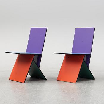 Two 'Vilbert' chairs by Verner Panton for IKEA, 1993-94.