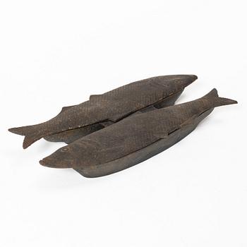 A fish mold, Arbrå, second half of the 20th century.
