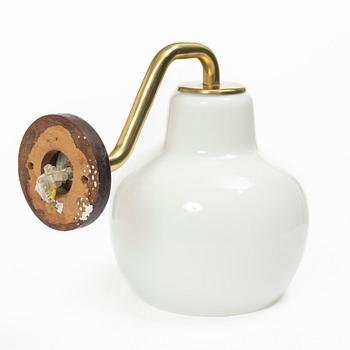 Vilhelm Lauritzen, a 'VL Ring Crown' wall light, Louis Poulsen, Denmark, end of the 20th century.