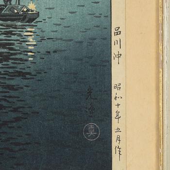 Tsuchiya Koitsu, färgträsnitt, Japan.