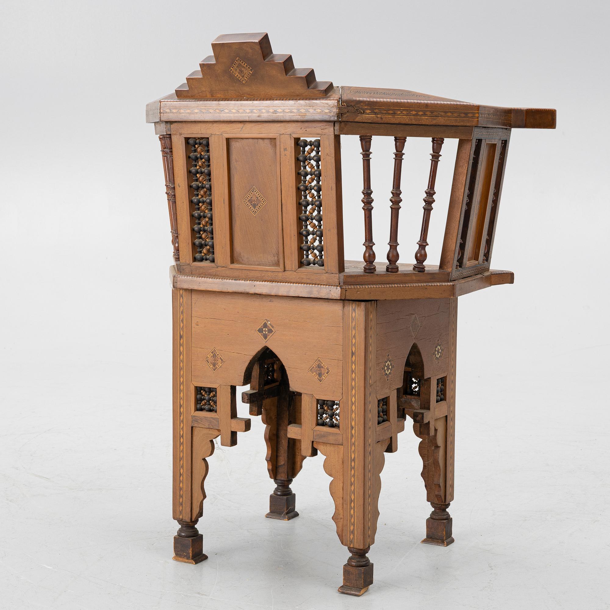 Armchair, oriental, first half of the 20th century.